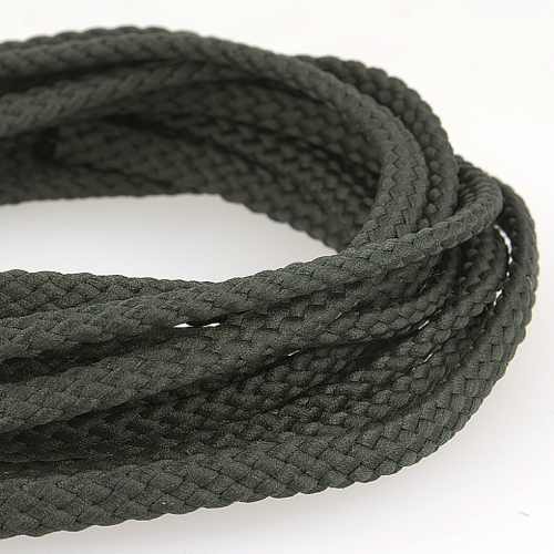 Stephanoise Round Polyester Cord Dark Grey