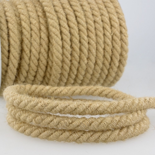 Stephanoise Round Jute Cord Natural