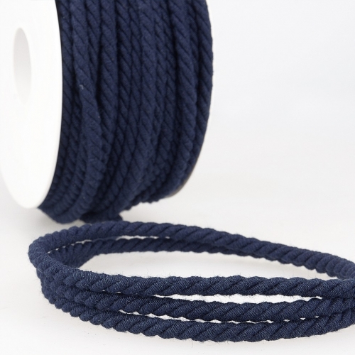 Stephanoise Round Cotton Cord Dark Navy
