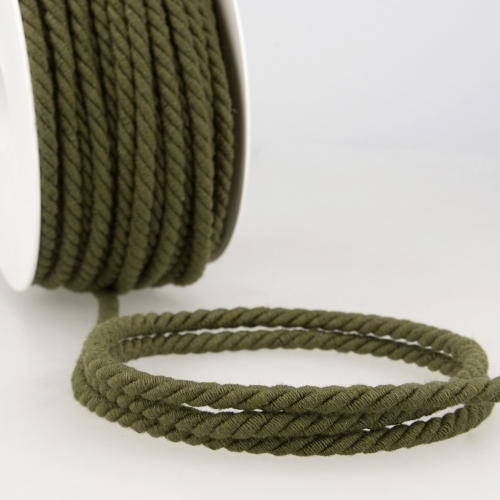 Stephanoise Round Cotton Cord Khaki