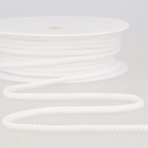 Stephanoise Round Knitted Cord White