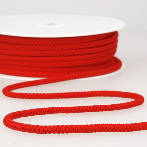 Stephanoise Round Knitted Cord Red