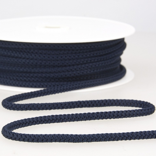 Stephanoise Round Knitted Cord Dark Navy