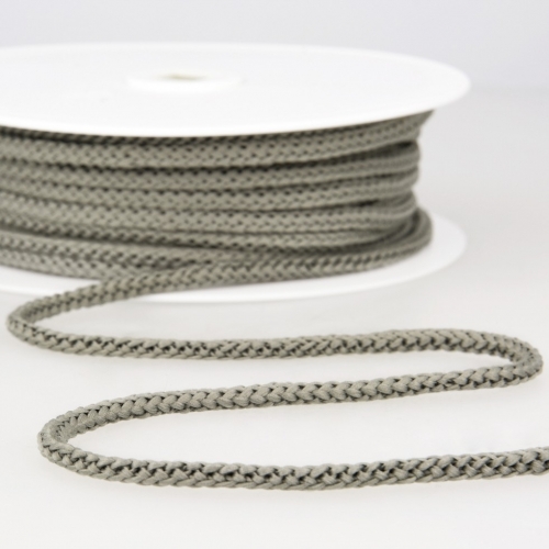 Stephanoise Round Knitted Cord Grey