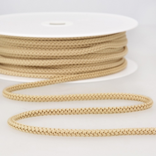 Stephanoise Round Knitted Cord Dark Beige