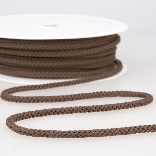 Stephanoise Round Knitted Cord Chocolate Brown