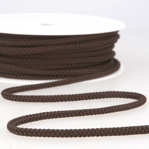 Stephanoise Round Knitted Cord Coffee Brown