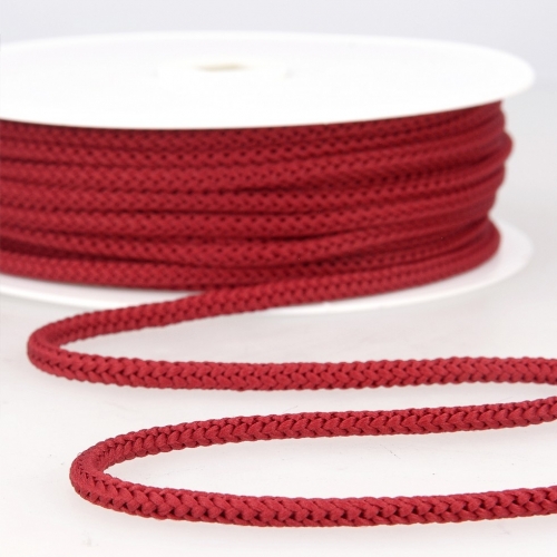 Stephanoise Round Knitted Cord Raspberry