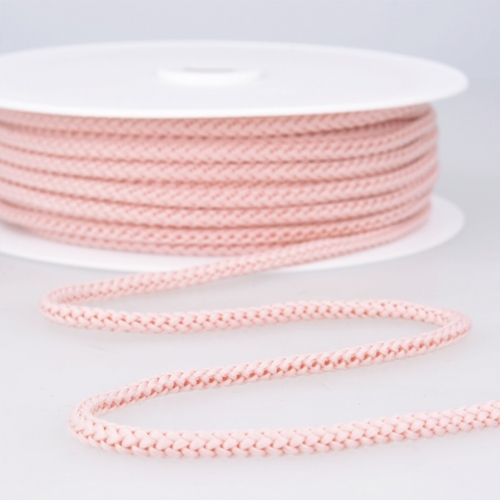 Stephanoise Round Knitted Cord Light Pink