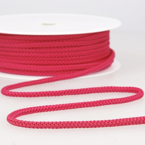 Stephanoise Round Knitted Cord Bright Pink