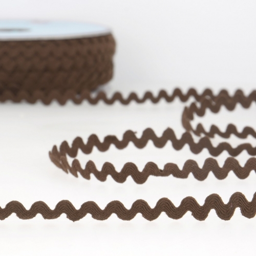 Stephanoise Ric Rac Trim Brown