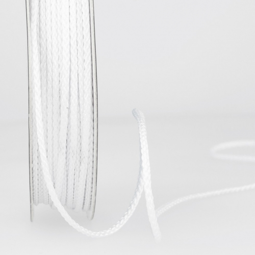Stephanoise Round Polyester Cord White