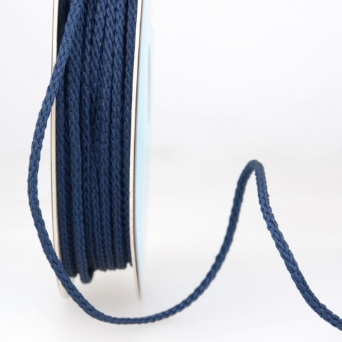 Stephanoise Round Polyester Cord Navy Blue