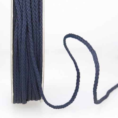 Stephanoise Round Polyester Cord Dark Navy