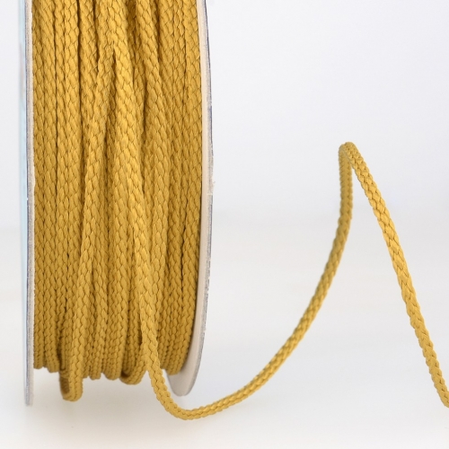 Stephanoise Round Polyester Cord Mustard