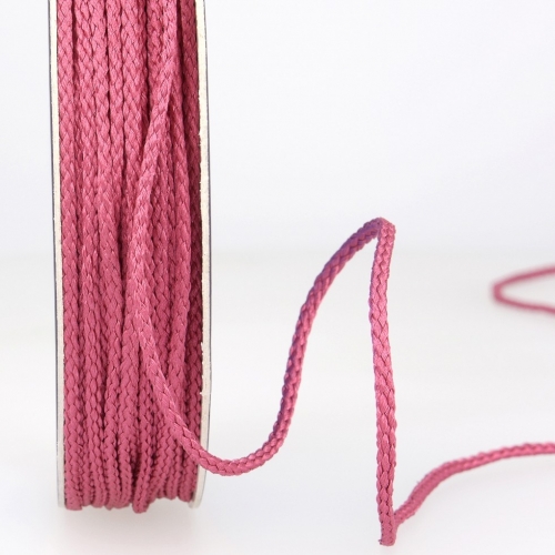 Stephanoise Round Polyester Cord Bright Pink