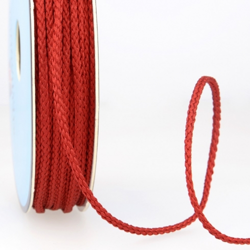 Stephanoise Round Polyester Cord Deep Red