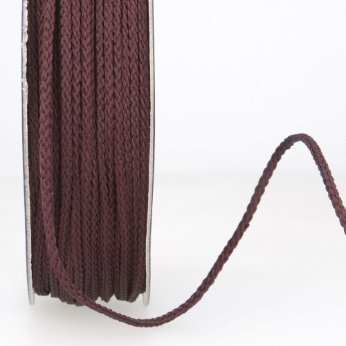 Stephanoise Round Polyester Cord Dark Wine
