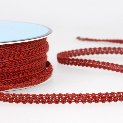 Stephanoise Gimp Braid Trim Deep Red
