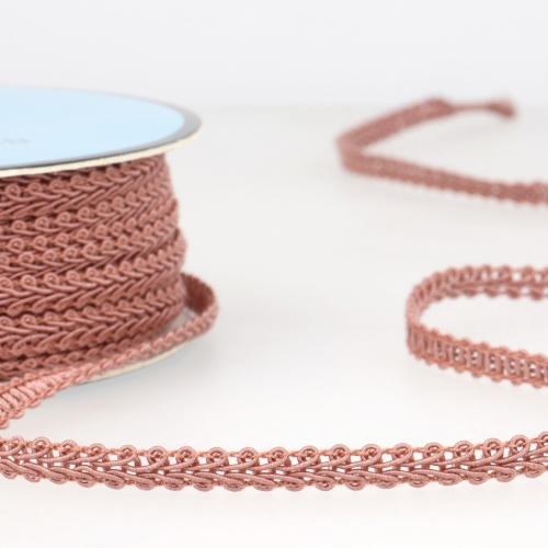 Stephanoise Gimp Braid Trim Dusky Pink