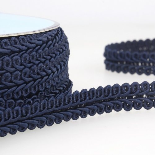 Stephanoise Gimp Braid Trim Navy Blue