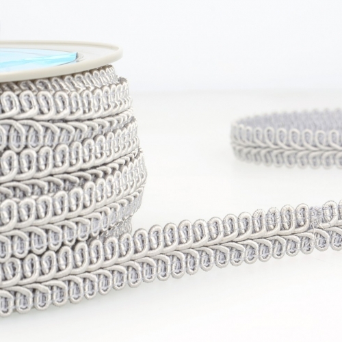 Stephanoise Gimp Braid Trim Grey