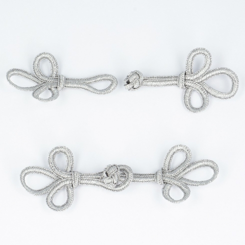 Stephanoise Frog Fasteners Silver