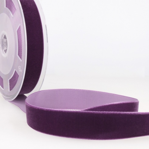 Stephanoise Velvet Ribbon Plum