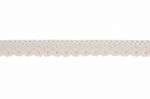 Cotton Lace Trim Cream