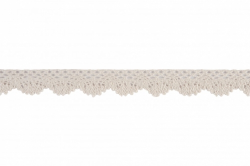 Cotton Lace Trim Cream