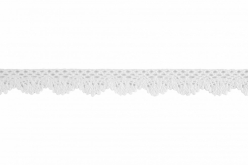 Cotton Lace Trim White