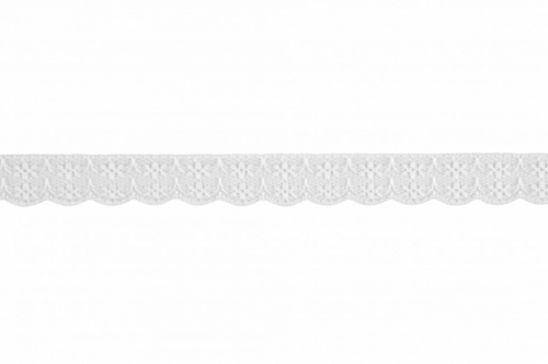 Nylon Lace Trim White