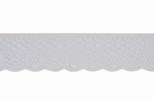 Nylon Lace Trim Cream
