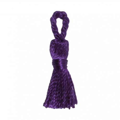Trimits Small Silky Tassels (Value Pack) Purple