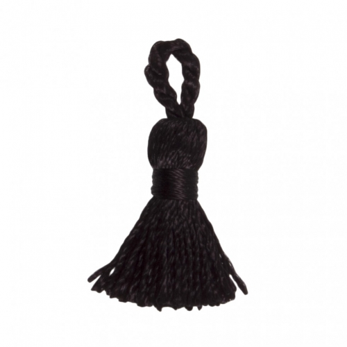 Trimits Miniature Silky Tassels (Value Pack) Black