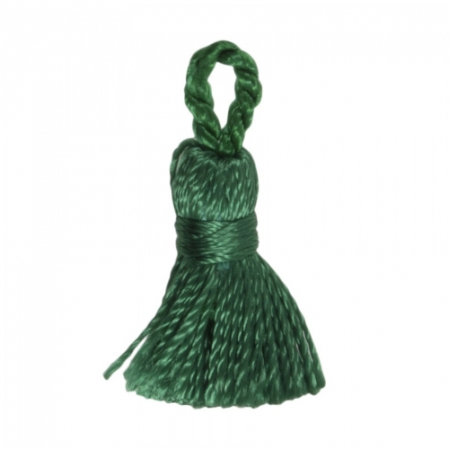 Trimits Miniature Silky Tassels (Value Pack) Dark Green