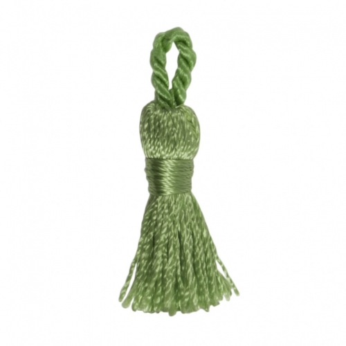 Trimits Miniature Silky Tassels (Value Pack) Green