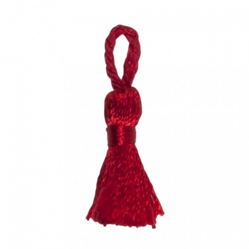 Trimits Miniature Silky Tassels (Value Pack) Red