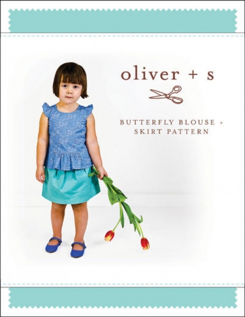 Oliver + S Paper Sewing Pattern Blouse & Skirt