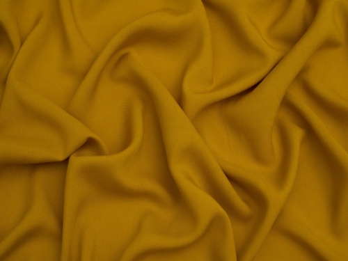 Minerva Core Range Viscose Challis Fabric Gold