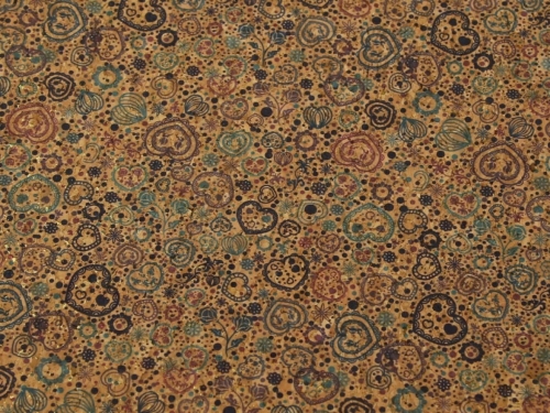 Deadstock Cork Leather Fabric Mauve