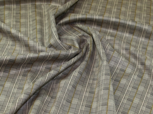 Deadstock Suede Scuba Stretch Knit Fabric Beige