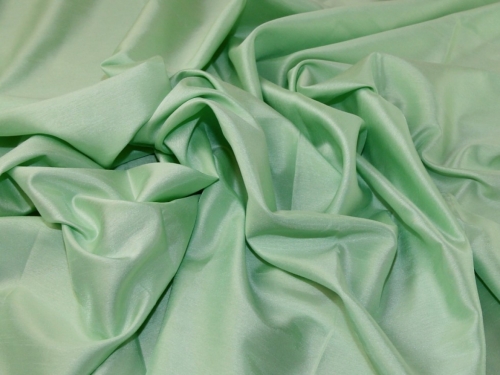 Minerva Core Range Shantung Dupion Fabric Honeydew