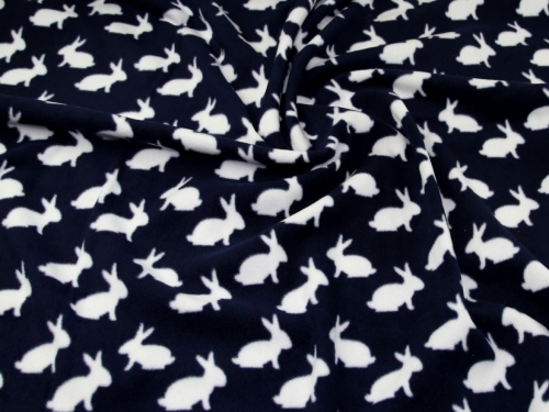 Polar Fleece Fabric Navy