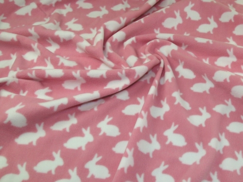 Polar Fleece Fabric Pink