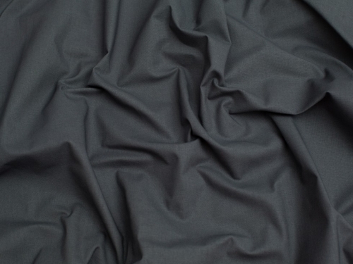 Klona 100% Cotton Fabric Dark Grey