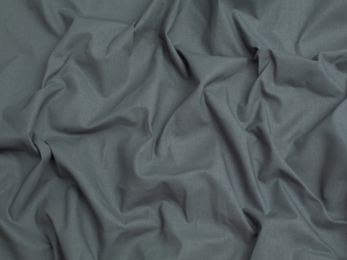 Klona 100% Cotton Fabric Mid Grey