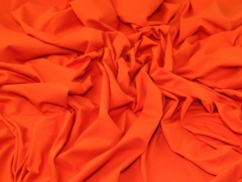 John Kaldor Cadiz Cotton Jersey Stretch Knit Fabric Tomato