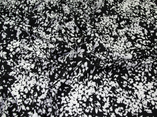 John Kaldor Liza Georgette Fabric Black