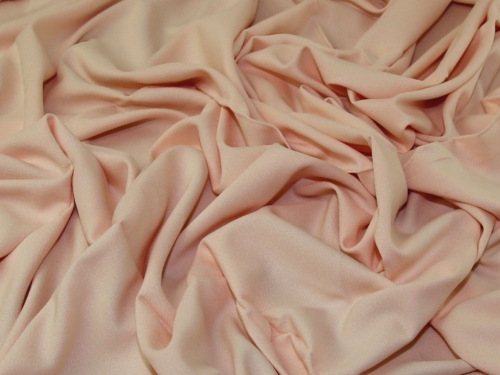 Minerva Core Range Rapture Viscose Crepe Fabric Blush